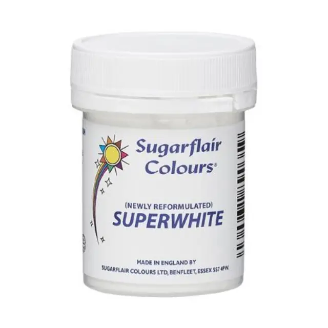 Sugarflair Λευκαντικό Γλάσου 20γρ.