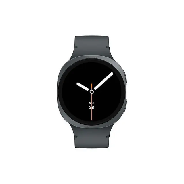 Samsung Galaxy Watch8 Aluminium 44mm Αδιάβροχο με Παλμογράφο (Dark Gray)