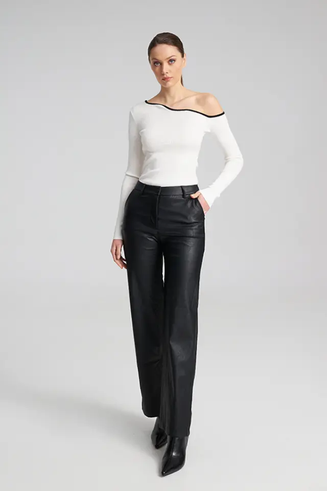 Δερμάτινο Παντελόνι Carmine Trousers - XS