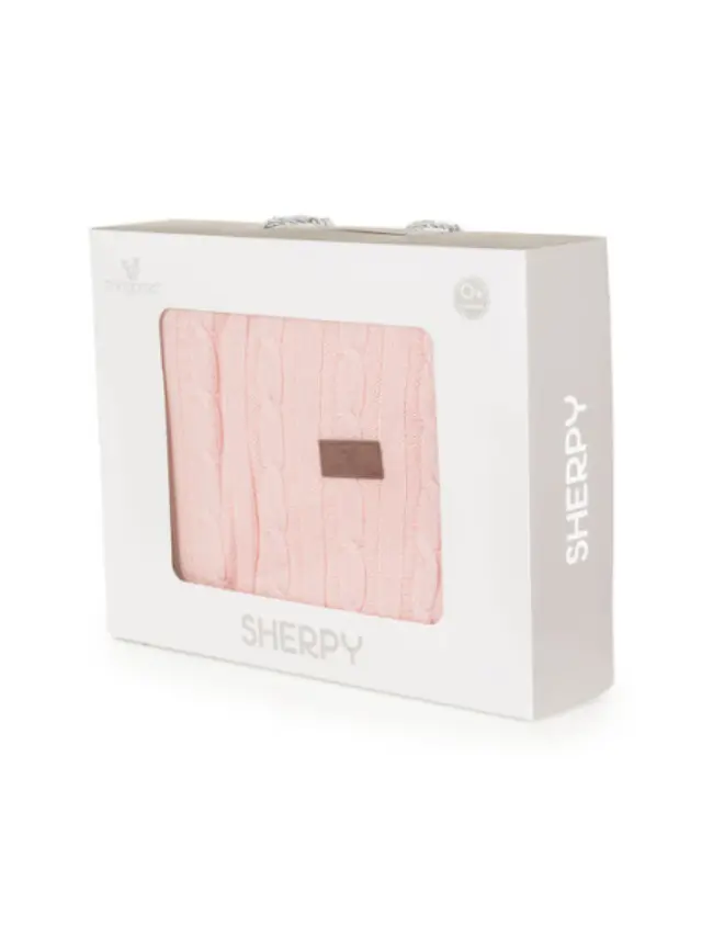 Cangaroo Κουβέρτα Αγκαλιάς & Λίκνου 75*100cm Sherpy Pink 3800146271558 3