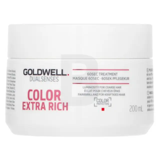 Goldwell Dualsenses Color Extra Rich 60sec Treatment mask for coloured hair 200 ml
