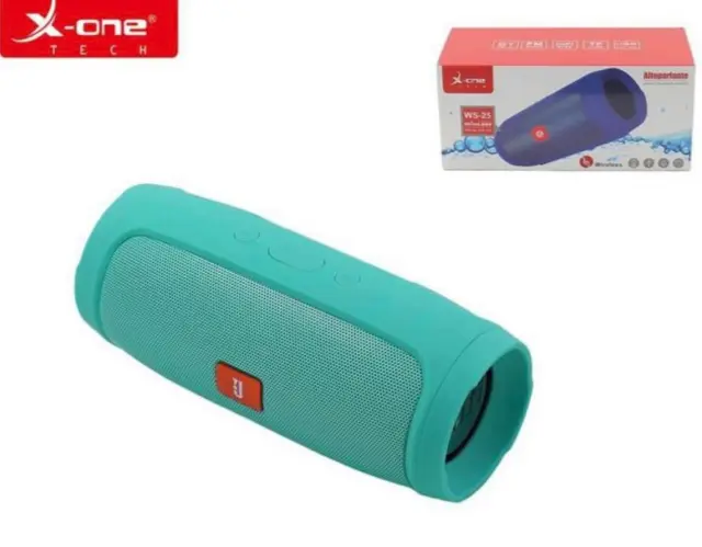 Φορητό Ηχείο Bluetooth X-One WS-25 Τιρκουάζ 2
