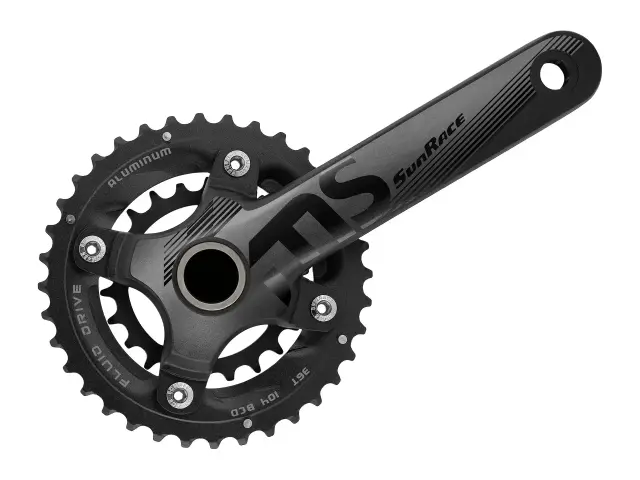 ΔΙΣΚΟΒΡΑΧΙΟΝΑΣ SUNRACE FCMS66 175mm 36/22T 10 ΤΑΧΥΤΗΤΩΝ ΜΕ ΜΕΣΑΙΑ ΤΡΙΒΗ