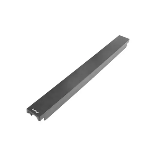 Lanberg 19" Plastic Fast Assembly Fire Retardant Blankin Panel 1U Black (AKP-1401-B)
