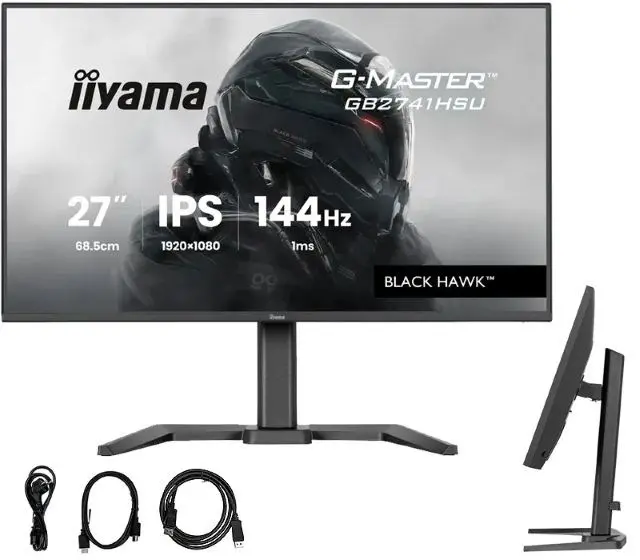 iiyama G-MASTER GB2741HSU-B1 computer monitor 68.6 cm (27") 1920 x 1080 pixels Full HD LED Black