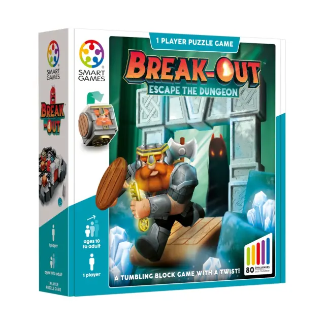 SmartGames Επιτραπέζιο Break-Out Απόδραση (80 challenges) (10+ ετών) 152564