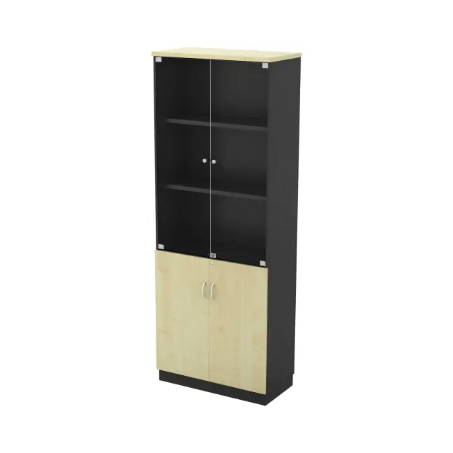 Βιβλιοθήκη ΕΟ992New 80x40x211cm DG/Beech / New 80x40x211cm