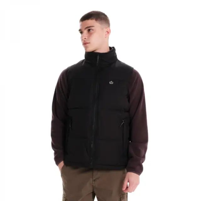 Emerson Men's Puffer Vest Jacket (242.EM10.78-Black) - Μαύρο - XXL