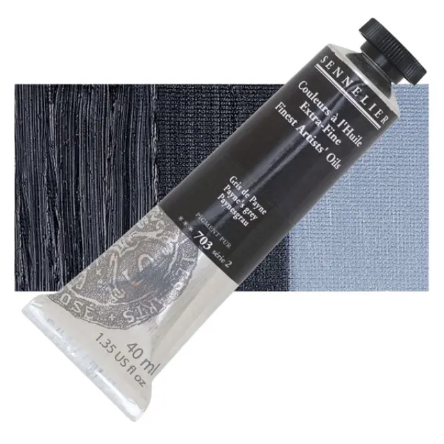 Sennelier Λάδι Finest Artists Oil 703 Payne s Grey - 40ml