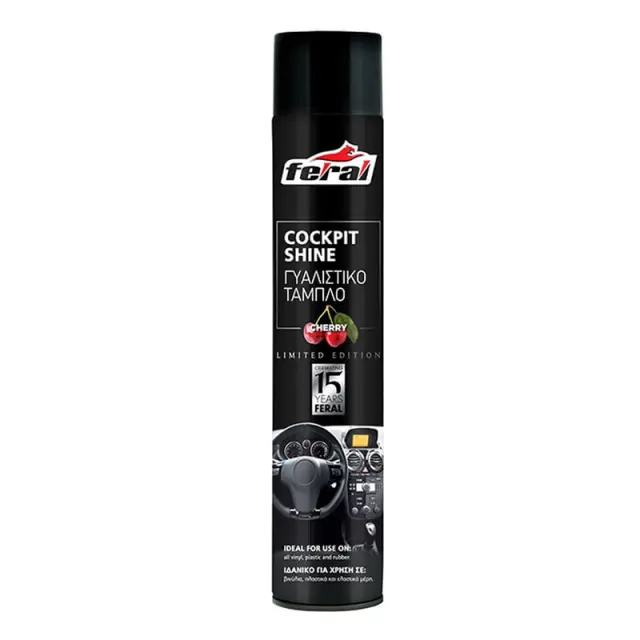 Feral Γυαλιστικό Ταμπλό Cherry 750ml - Cockpit Shine 38054