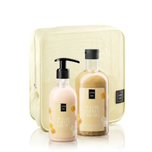 Lavish Care Body Care Set Sugar Toffee Crush Shower Gel 500 ml + Body Lotion 300 ml