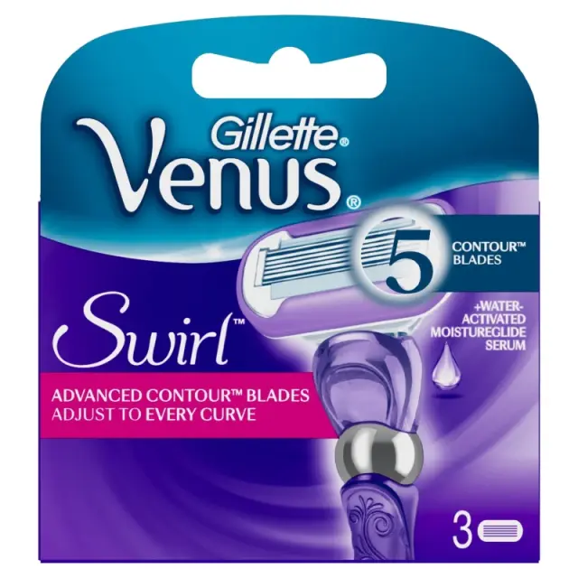 Gillette Venus Swirl Ανταλλακτικά 3τμχ