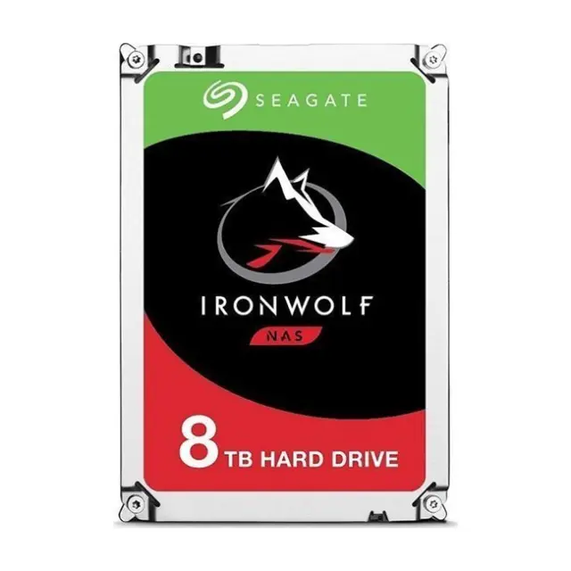 Seagate Σκληρός Δίσκος IronWolf NAS 8TB 256MB Sata III (ST8000VN002)