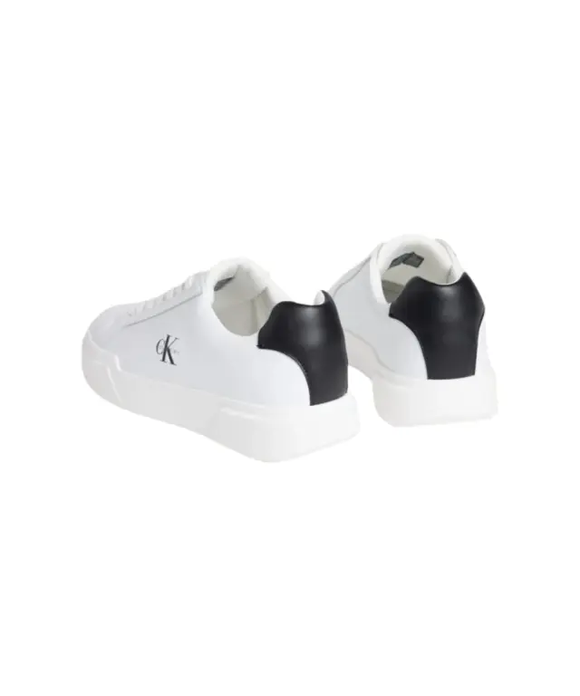 Calvin Klein - Ανδρικά Sneakers Chunky Cupsole Laceup Lth YM0YM01344-06X Λευκό 3