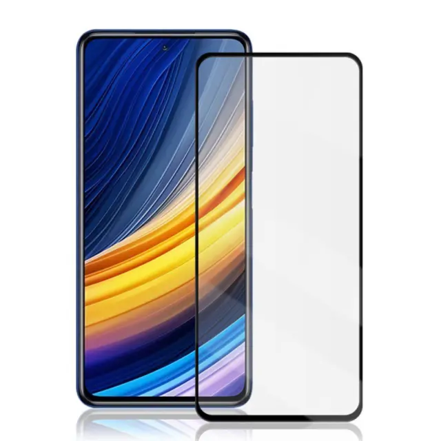 Mocolo® Premium Tempered Glass για Poco X3 NFC- Black (0795787714362) 2