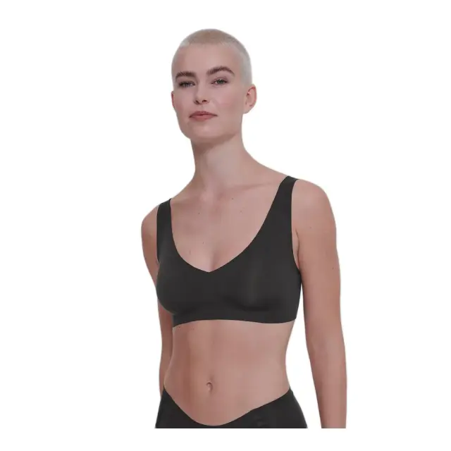 Sloggi Γυναικείο Μπουστάκι ZERO Feel 2.0 Bralette, Χρώμα Μαύρο - S