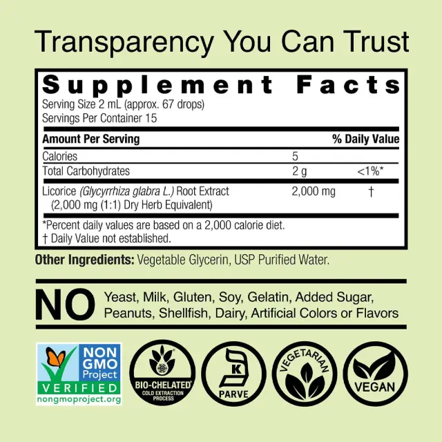 Nature's Answer Licorice Extract 2