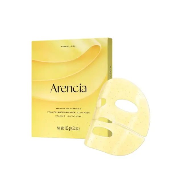 Arencia Vita Collagen Radiance Jello Mask Μάσκα Προσώπου με Κολλαγόνο Για Λάμψη, 1τμχ