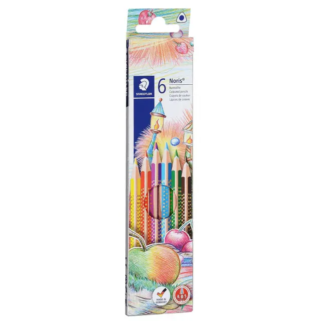 Σετ Ξυλομπογιές Staedtler Noris, 6 Χρώματα