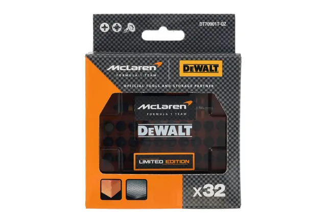 Dewalt DT70901T-QZ McLaren Σετ Μύτες με Μαγνητικό Αντάπτορα ​32 Τμχ 3