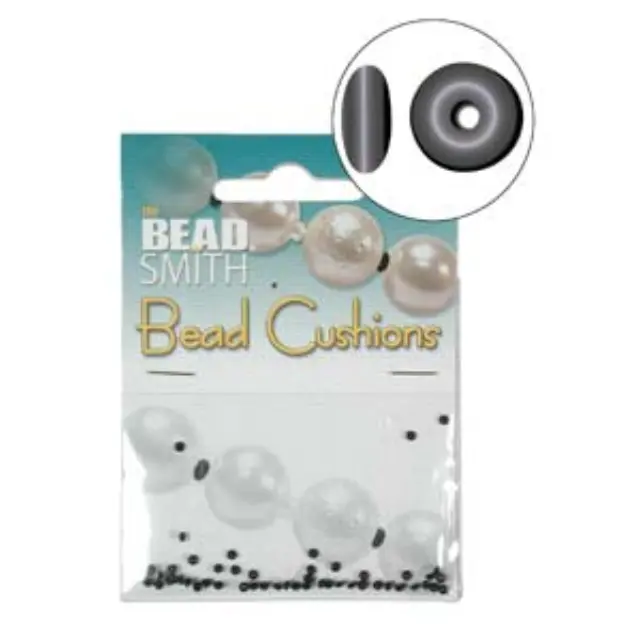 Λαστιχένια Διαχωριστικά Χαντρών Ø1.5mm - Black - 50τεμ