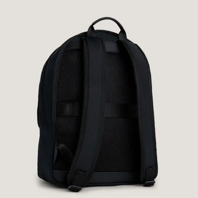 Tommy Hilfiger - Ανδρικό Σακίδιο Πλάτης Th Signature Backpack AM0AM12214-BDS Μαύρο 3