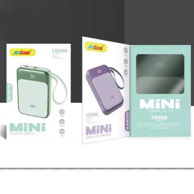 Andowl Q-CD702 Power Bank 15000mAh με Θύρα USB-C