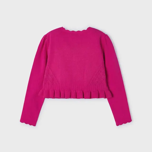 Mini 2 έως 10 ετών Ζακέτα Better Cotton ecofriends φούξια - 5Ε 3