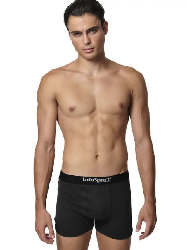 Body Action Ανδρικά Μποξεράκια Μαύρο 3Pack - XL