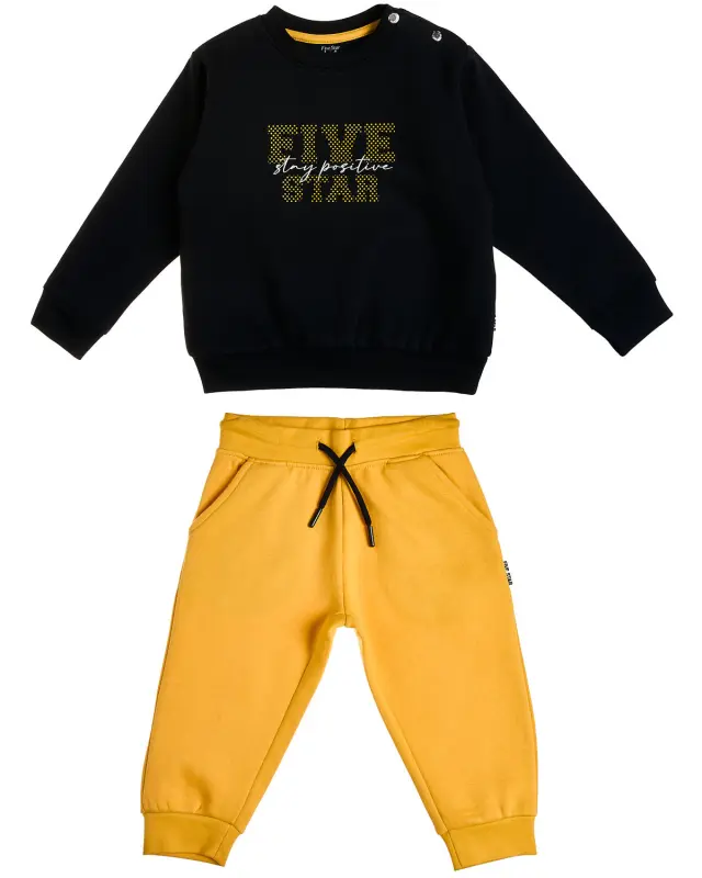 Σετ φόρμας φούτερ Five Star με ανάγλυφο σχέδιο