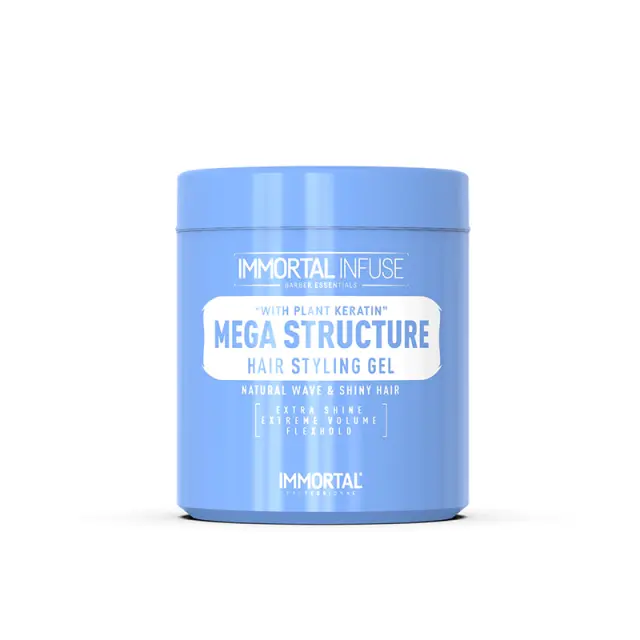 Immortal Mega Structure Hair Styling Gel 500ml