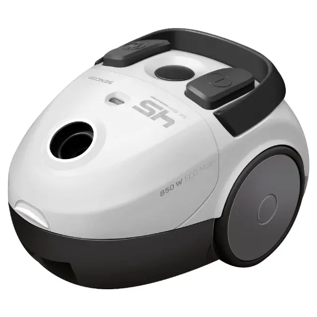 Ηλεκτρική Σκούπα ECO 850W Yψηλής Aπόδοσης με Σακούλα Sencor SVC 45WH-EUE3 Λευκή
