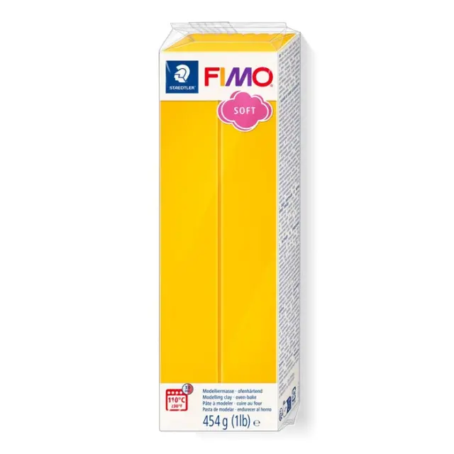 Πολυμερικός Πηλός Staedtler Fimo Soft No16 - Sunflower - 454gr