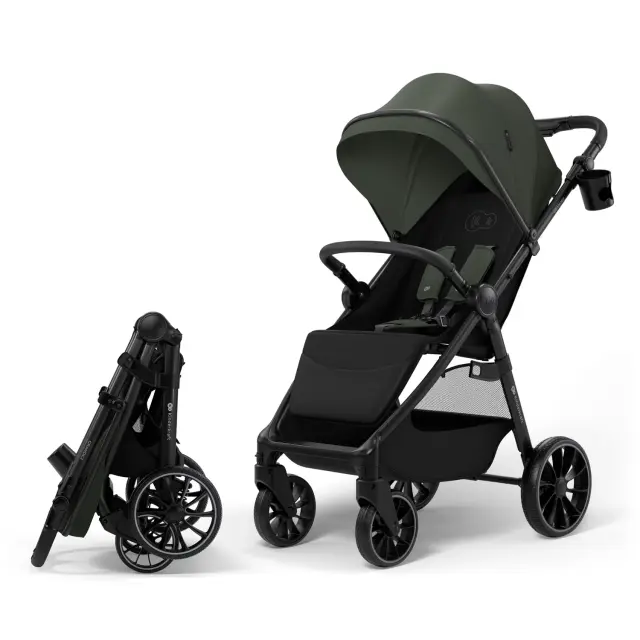 Kinderkraft GRANDE 2 Καρότσι Περιπάτου Mystic Green