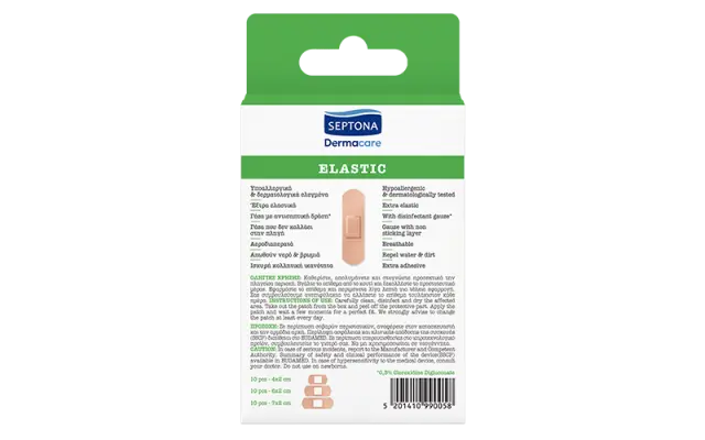 Septona Αυτοκόλλητα Επιθέματα Elastic 30τμχ 2