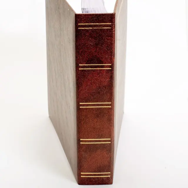 Άλμπουμ με θήκες 25x28cm για 100 φωτογραφίες 13χ18 Καφέ (11118) 2