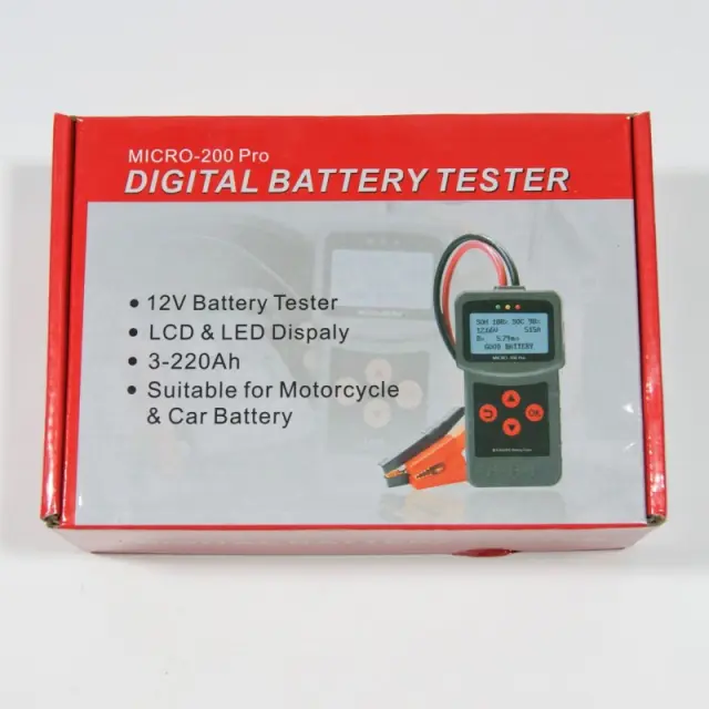 ΨΗΦΙΑΚΟΣ ΕΛΕΓΚΤΗΣ ΜΠΑΤΑΡΙΑΣ 12V MICRO-200Pro SY-1700 2