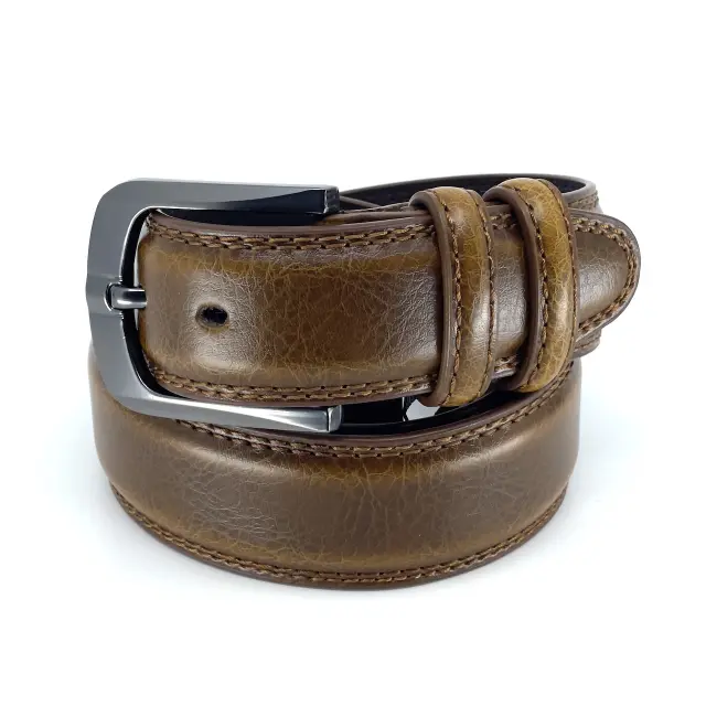 ΔΕΡΜΑΤΙΝΗ ΖΩΝΗ 4CM LEGEND ACCESSORIES ΧΡΩΜΑ COGNAC LGD-1758-A/COGNAC