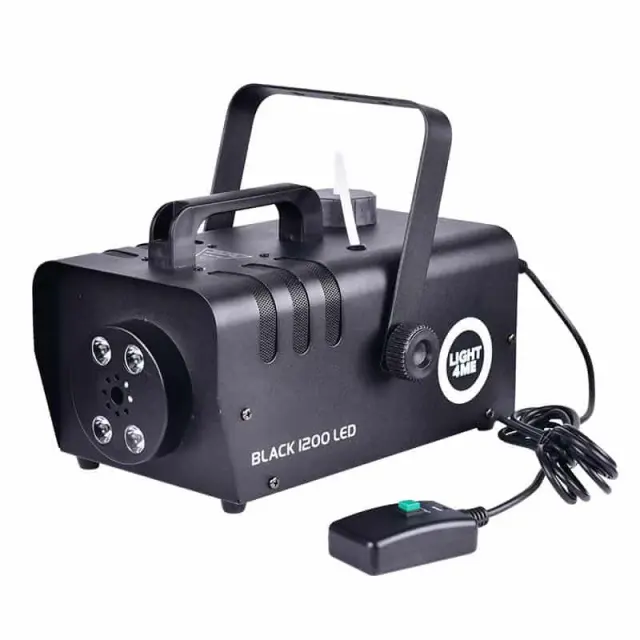LIGHT4ME BLACK 1200 LED fog smoke machine 3