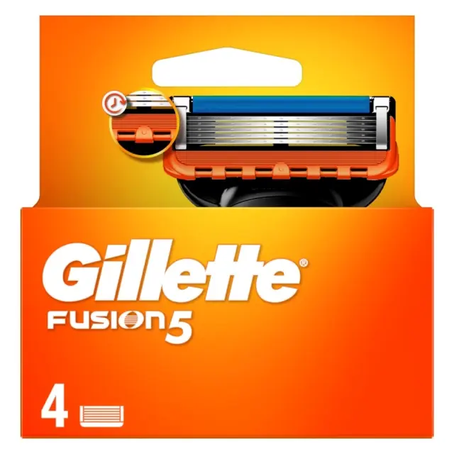 Gillette Aνταλλακτικά Fusion Blister 4 Tεμαχίων