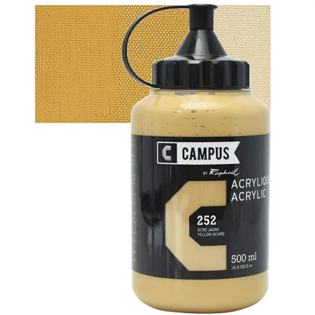 Ακρυλικό Raphael Campus - 252 Yellow Ochre - 500ml