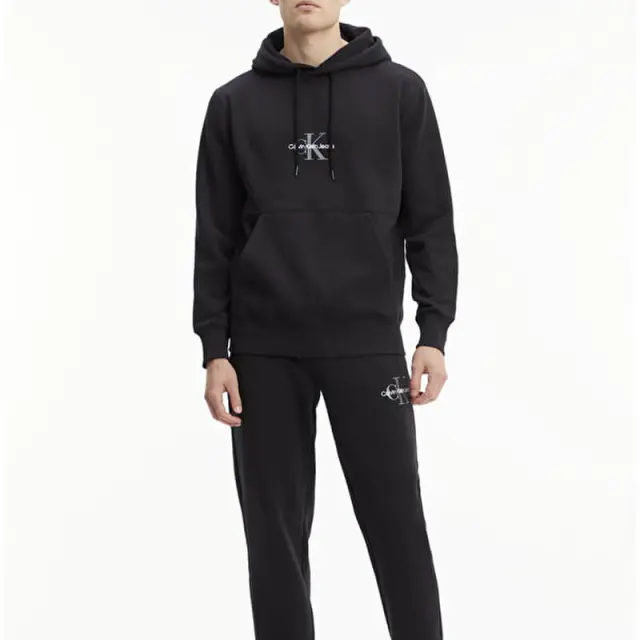 Calvin Klein - Ανδρικό Φούτερ Hoodie Regular Fit J30J320836-BEH Μαύρο - XL 2