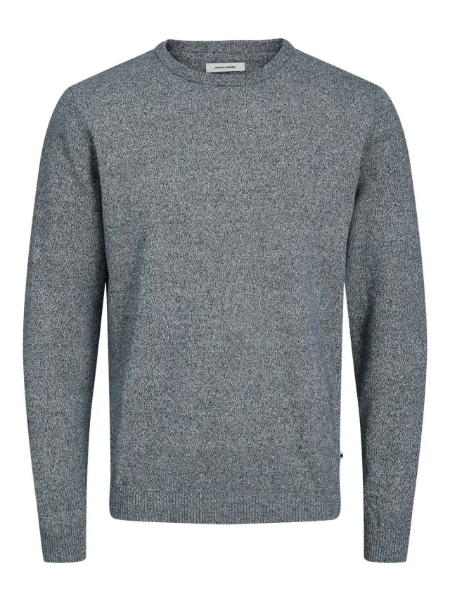 JJEBASIC KNIT CREW NECK NOOS Navy Blazer