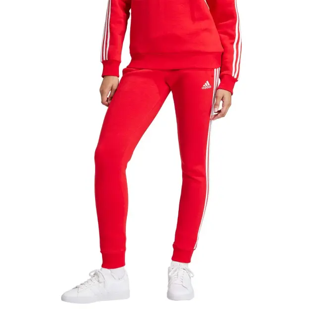adidas Sportswear Women's 3Stripes Fleece C Pant Κόκκινο IY1719 (adidas Sportswear) - Small