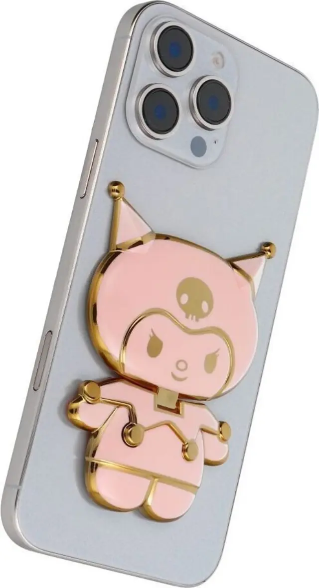 Phone Stand Doll Stick-on Pink Oem 3