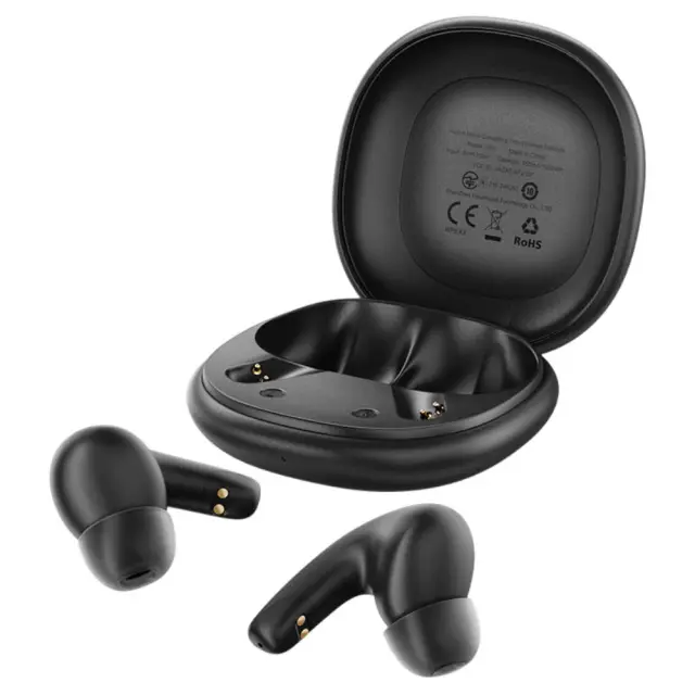 Wireless Hands Free Acefast W3 v5.4 350mAh ANC TWS 4-mic ENC με Mini Θήκη Φόρτισης Μαύρα 3