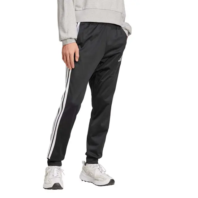adidas Sportswear Men's 3Stripes Tricot Regular Tapered Pant Μαύρο JI8809 (adidas Sportswear) 3