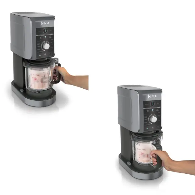 Παγωτομηχανή Ninja CREAMi Deluxe (NC502EU) - 800W - 706 ml - ΑσημίNC502EU 2