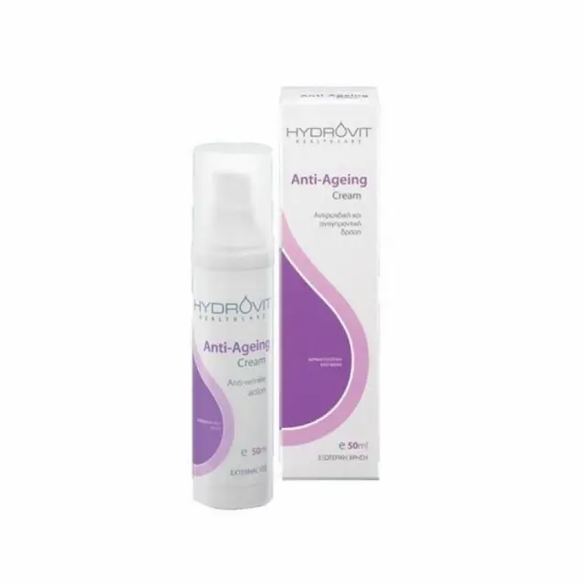 HYDROVIT Anti-Ageing Cream Κρέμα με Αντιρυτιδική και Αντιγηραντική Δράση 50ml 2