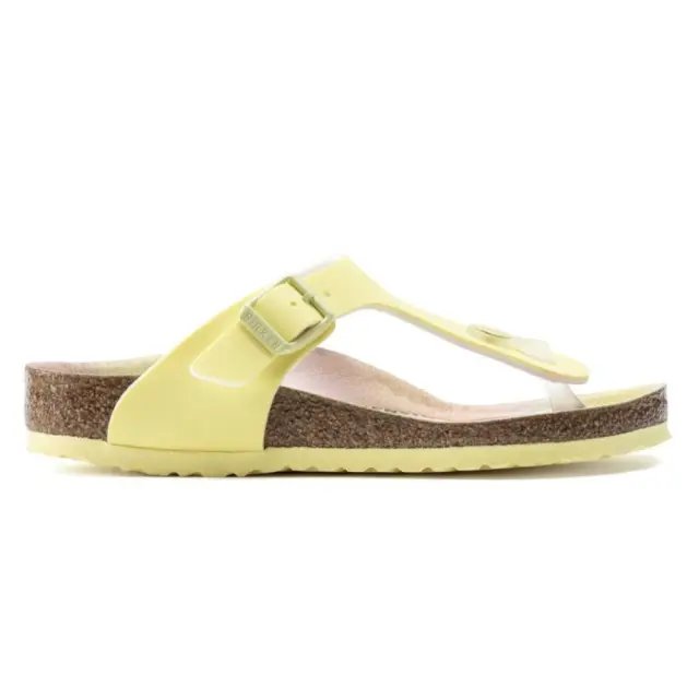 Birkenstock Σαγιονάρες Γυναικείο Birko-Flor(ανθεκτικό υλικό της Birkenstock-επιτρέπει την επαφή με το νερό) Κίτρινο BIR/GIZEH 1022184 YELLOW - 38